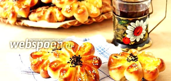 Пирожки-цветочки