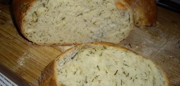 Хлеб с укропом