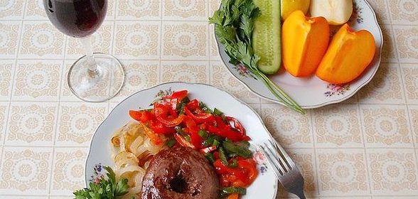 Стейки из телячьего сердца