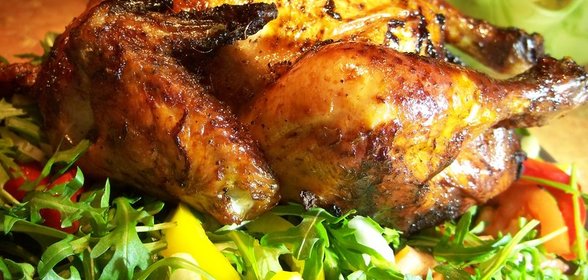 Курица с солеными лимонами