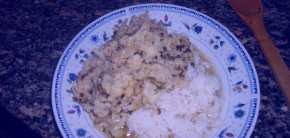 Яхния из цветной капусты