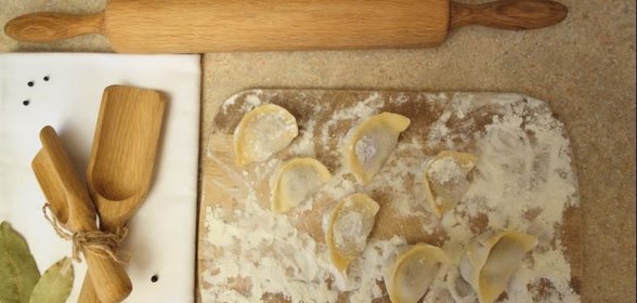 Пельмени с телятиной и гусятиной