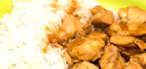 Куриное филе в имбирном соусе