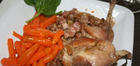 Фрикасе из кролика