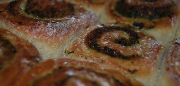 булочки песто