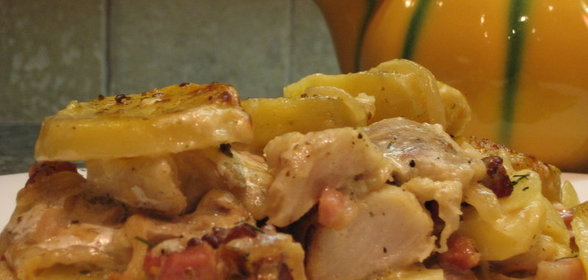 Португальская рыбная запеканка