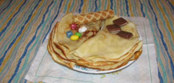 Вафельные блины