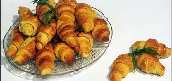 Хрустящие соленые рогалики