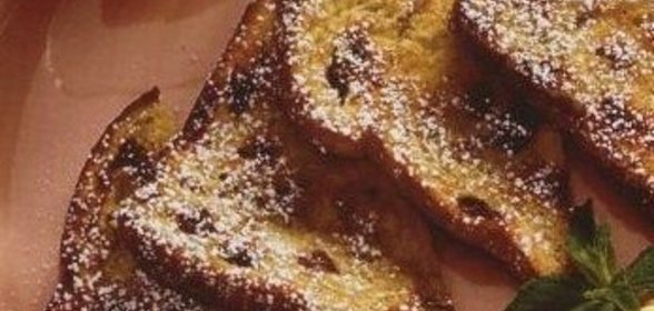Французские тосты с изюмом