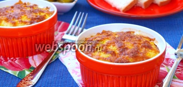 Запеканка из риса и курицы