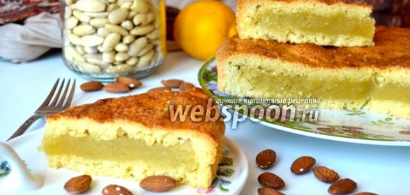 Пирог с франжипаном