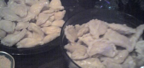 вареники с картошкой и творогом