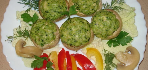 Шампиньоны фаршированные