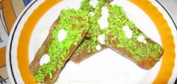 Банановые трубочки