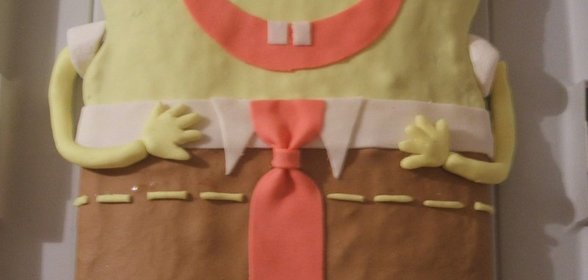 торт Спанч Боб