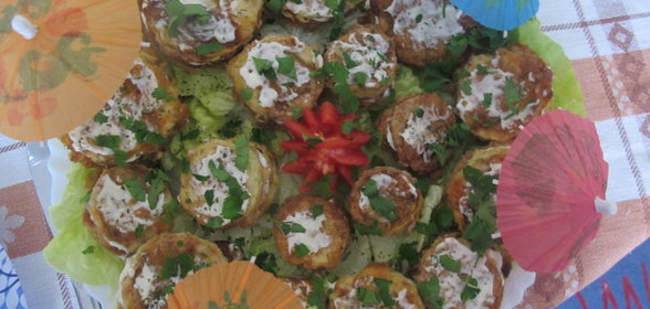 Закуска кабачок - быстрячок