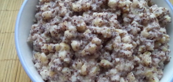 Кутья из пшеницы с маком