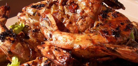 Креветки жаренные ,пикантные.Дуэль