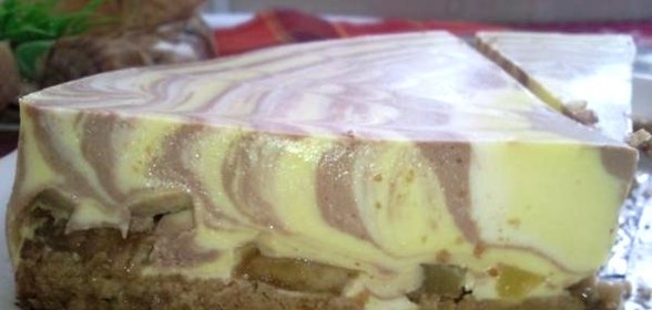 Торт Трио с бананами