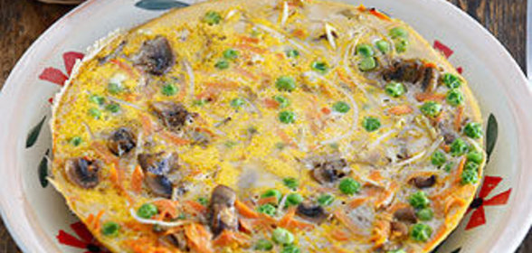 Паровой омлет в мультиварке