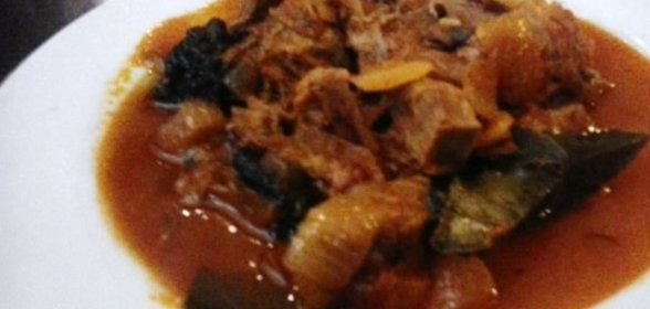 Блины с курицей и овощами