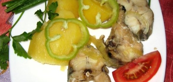 Рыба на пару в мантоварке