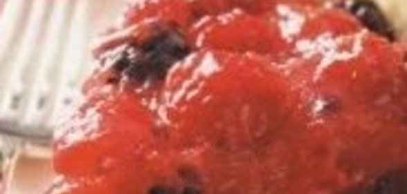 Соус из шиповника (кумберлянд)