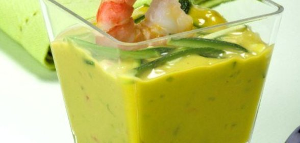 Зеленый соус с хреном