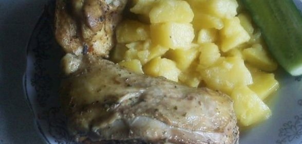 Куриные бедрышки, запеченные в рукаве
