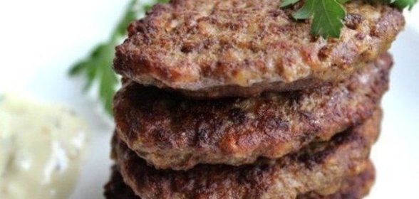 Печеночные котлеты без муки