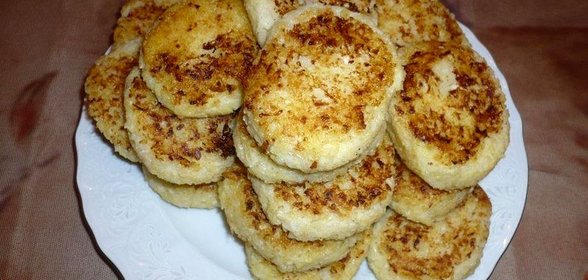 Постные пшенные котлеты