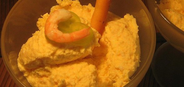 Ирландский паштет из креветок