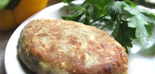 Зразы из баклажанов