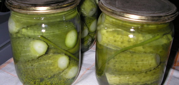 Огурцы маринованные(вариант)