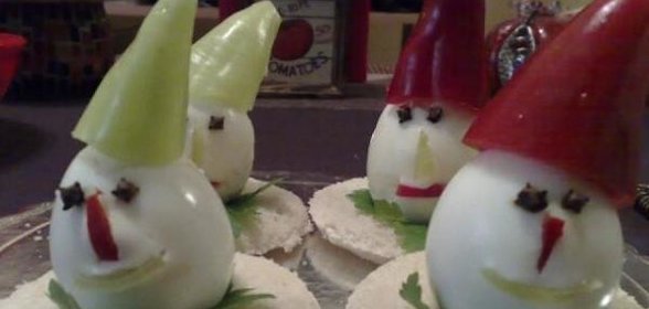 Яичная закуска Арлекин