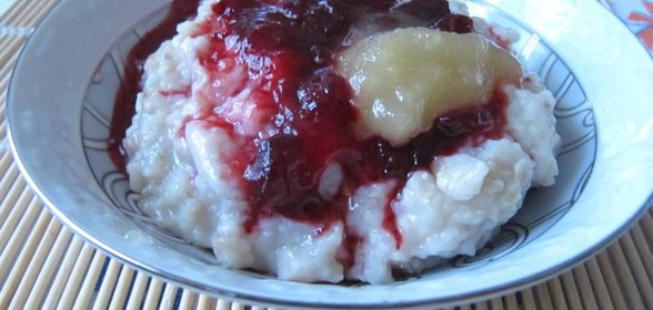 Овсяная каша из цельного зерна