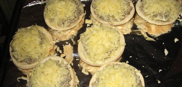 Жульен в тарталетках