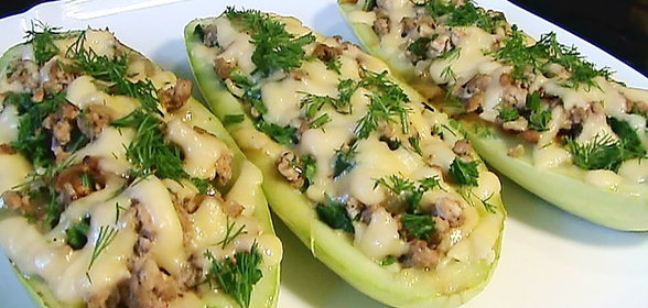 Фаршированные кабачки