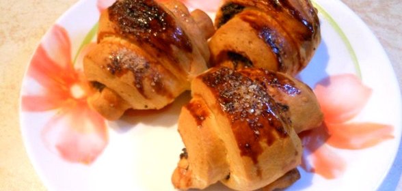 Рогалики с маком