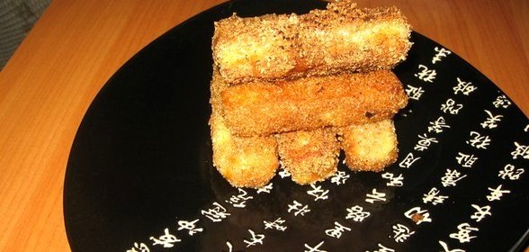 Жареные сырные палочки