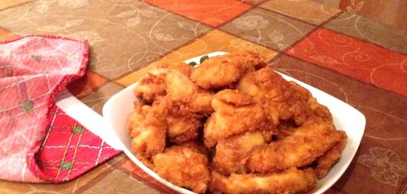 Куриные наггетсы с хрустящей корочкой без панировочных сухарей