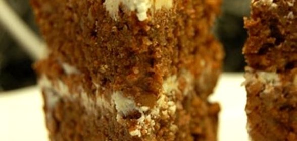 Торт с грецкими орехами
