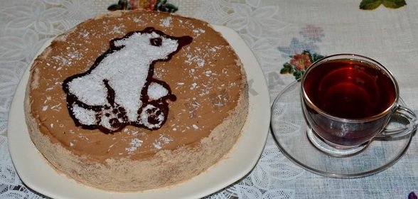 Торт Мишка на севере