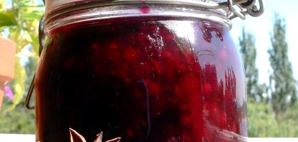 Ежевика с сахаром на зиму