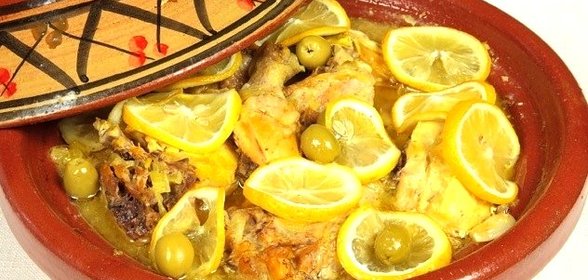 Курица в тажине