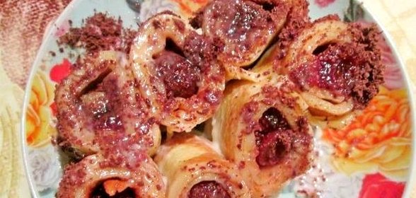 Блинчики на молоке с начинкой