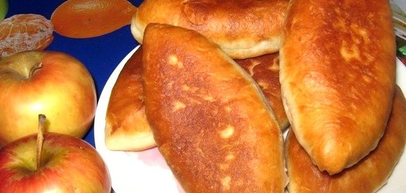 Пирожки с вареньем на сковороде