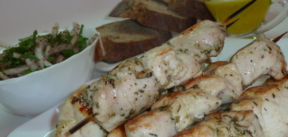 ШИШ - ТАУК ( шашлычки из куриной грудки по-ливански)