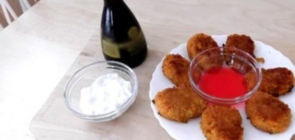 Морковно-яблочные котлеты