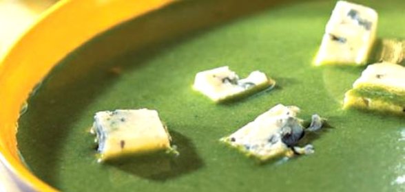 Суп из щавеля с сыром